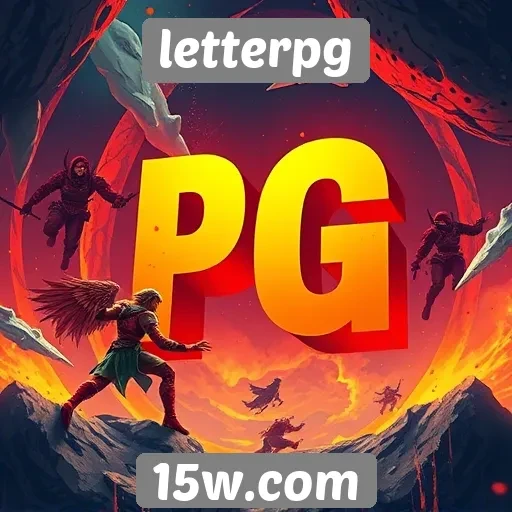 Recursos gráficos impressionantes do letterpg